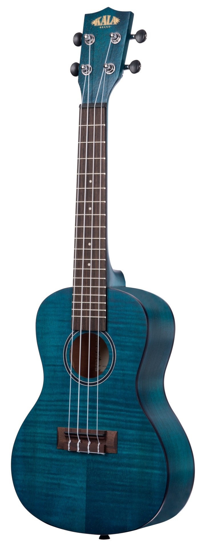 KA-CEMB - Blue Exotic Mahogany Concert Ukulele, with Bag (UB-C)