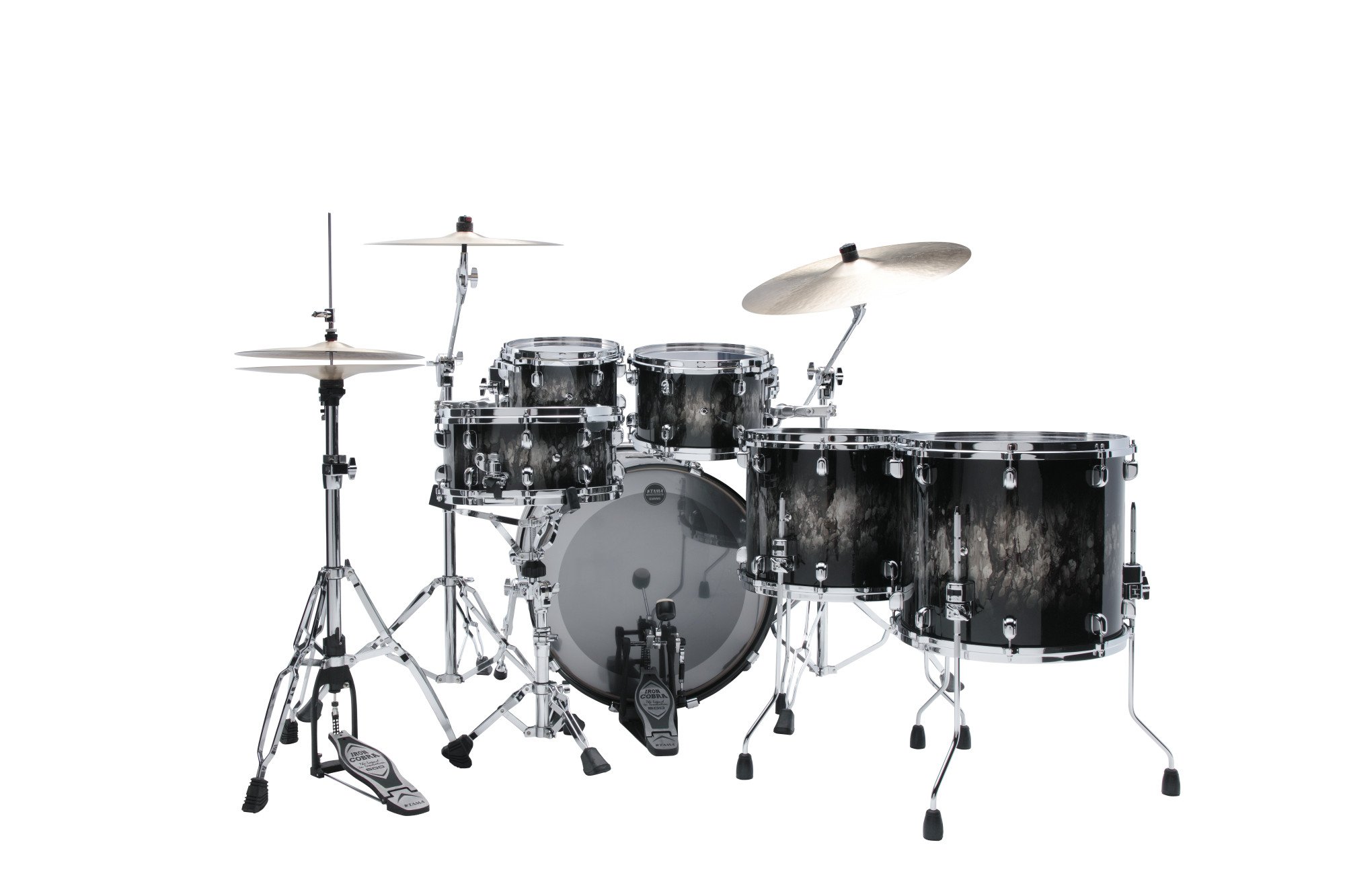 Starclassic Walnut/Birch Shell Kit 5 Teilig - Molten Platinum Burst