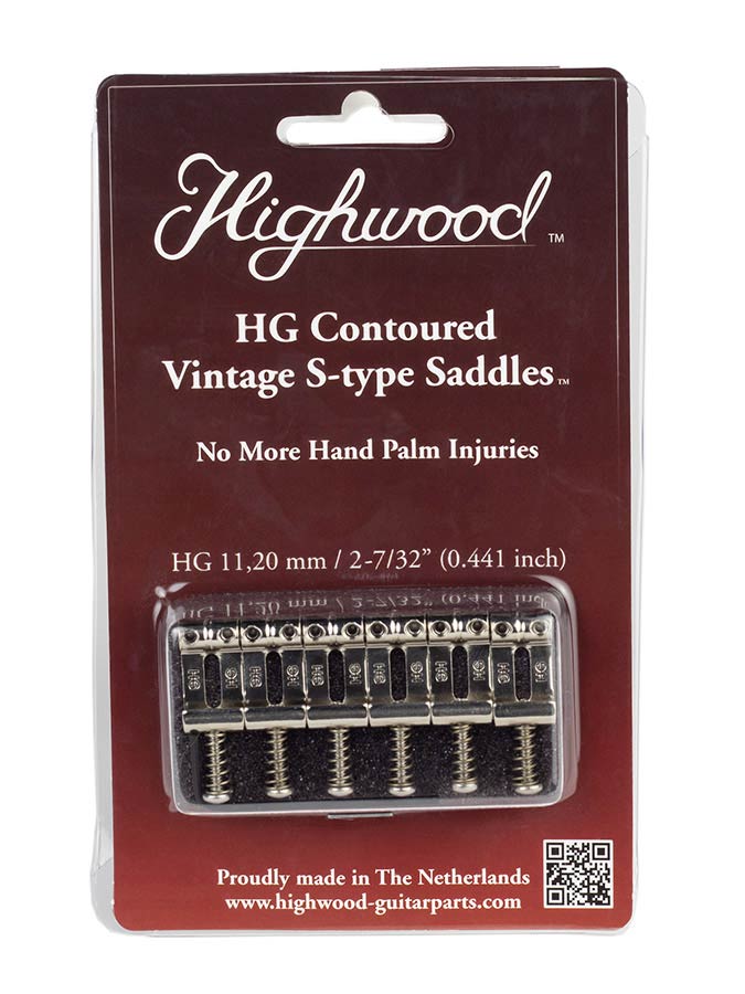Contoured Vintage S-Style Bridge Saddles 11