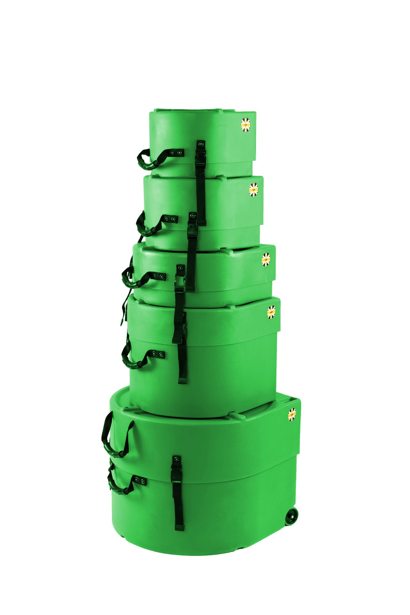 HLROCKFUS-3LG Rock/Fusion Case Set - Light Green