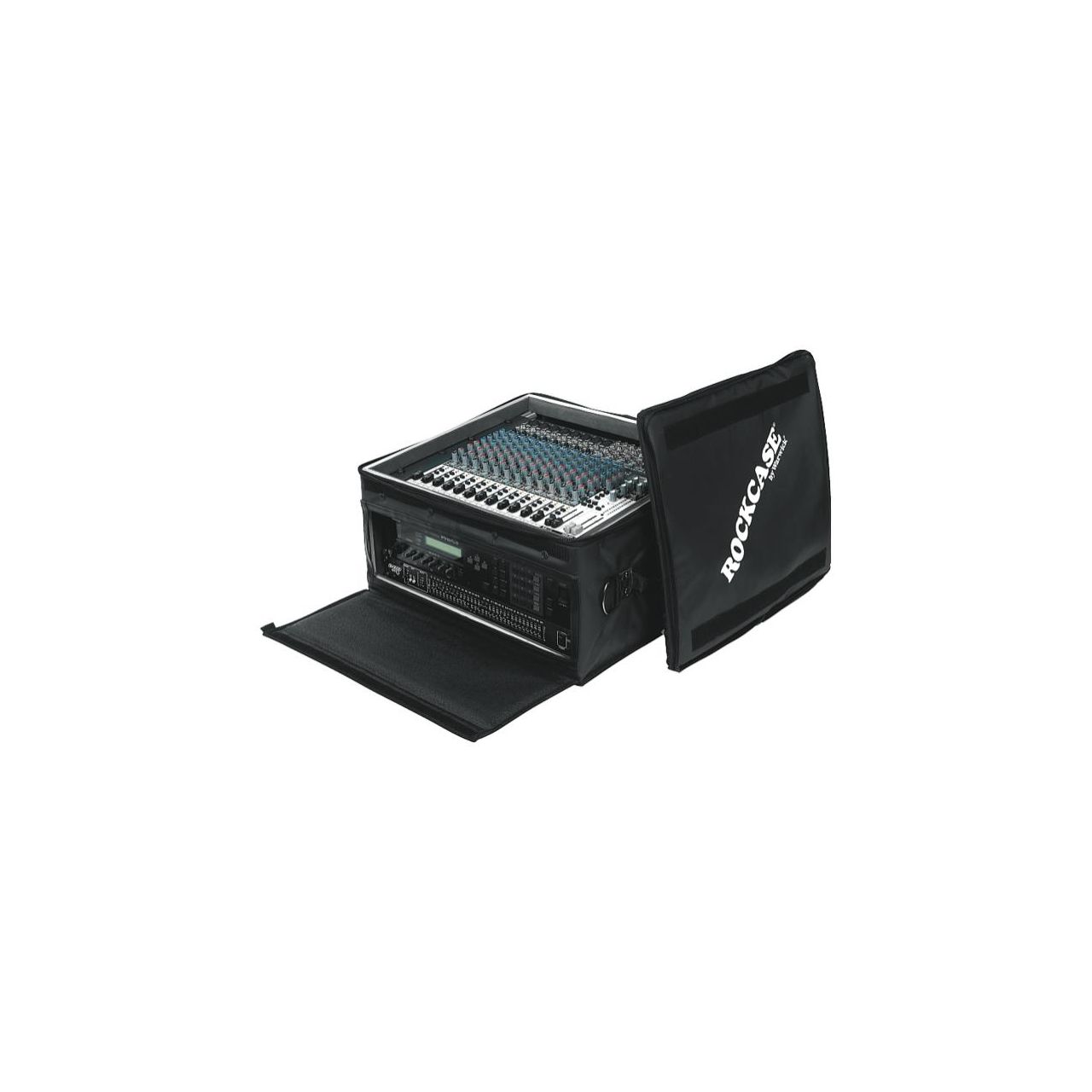 RockCase Soft Light Case - Mixer Rack 3HE / 3HU, black