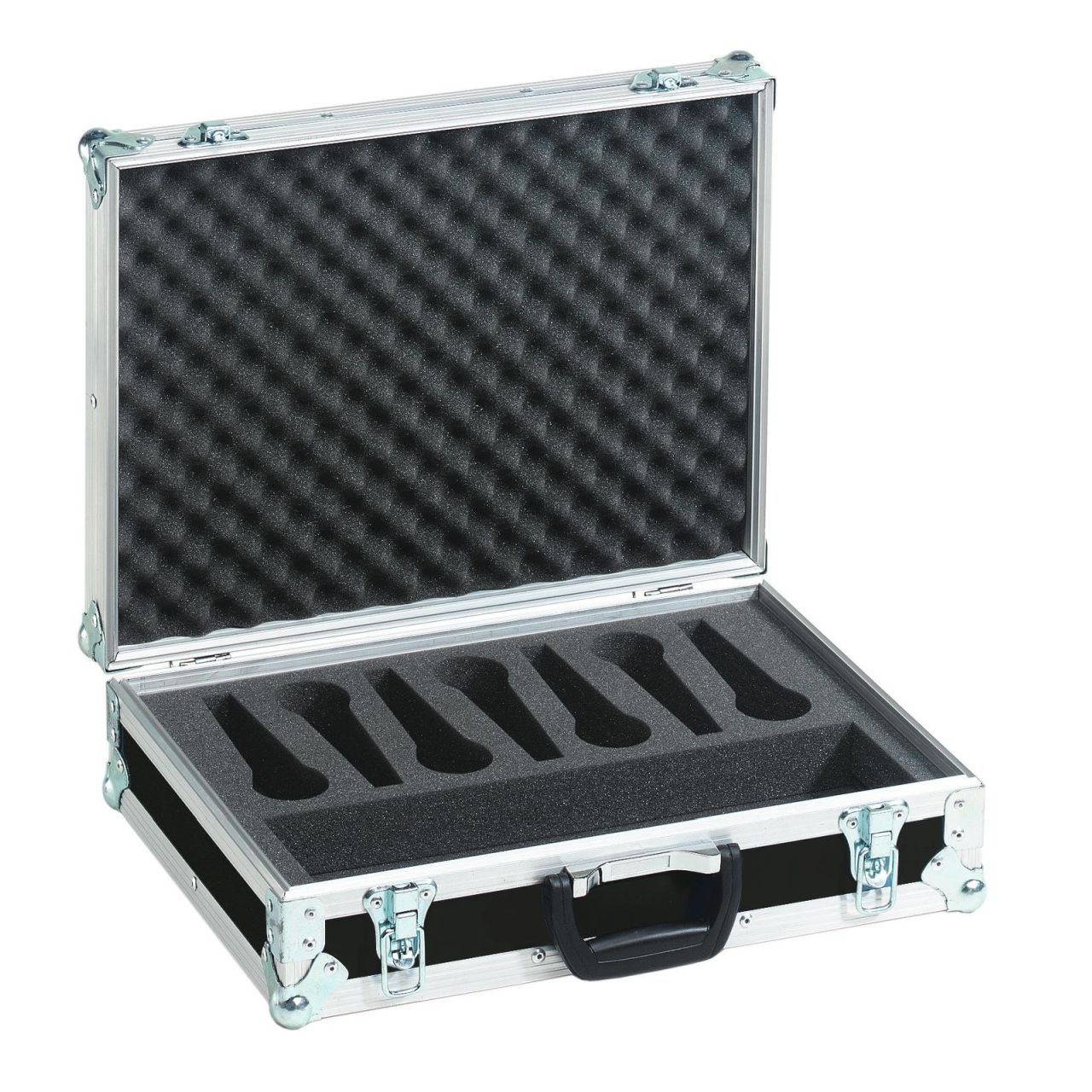 Mikrofon-Case Road 7 Mikrofone schwarz