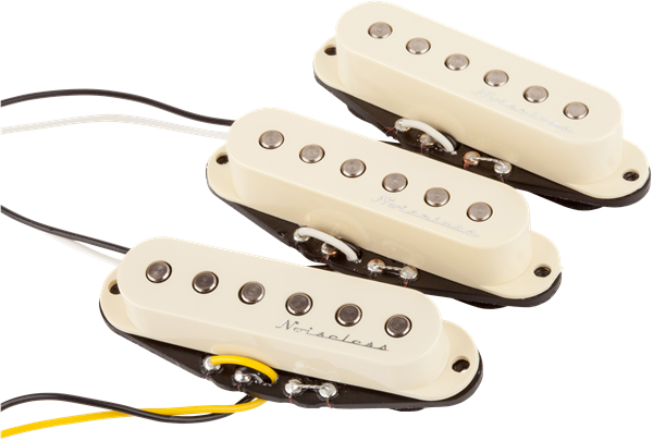 Hot Noiseless™ Strat Pickups, (3)
