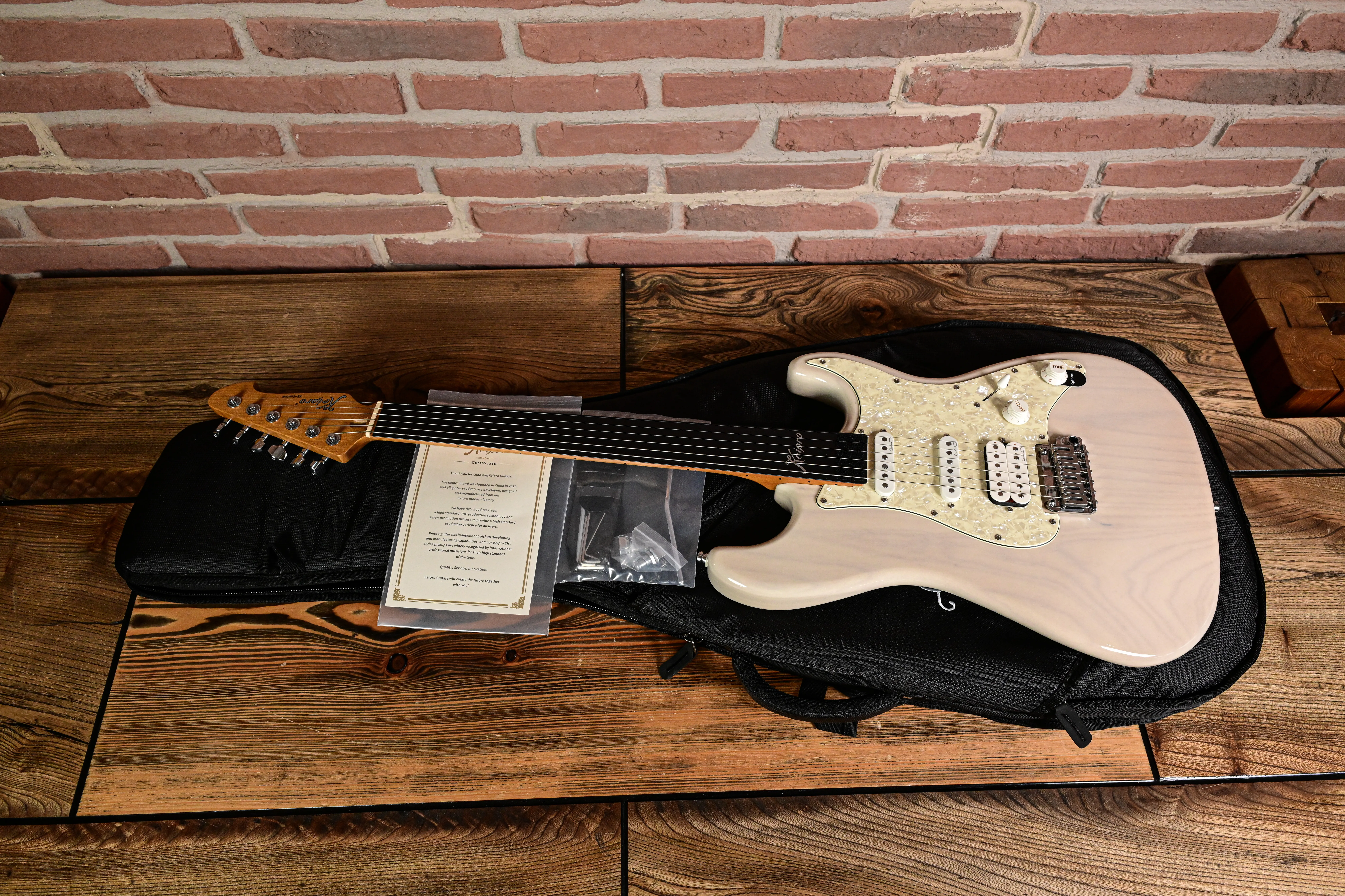KS-Custom ASH-M SSH E-Gitarre
