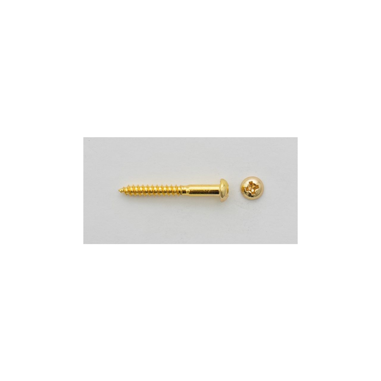 SR00G Lagerschraube für Strat-Tremolo, 3,5 x 30 mm, gold