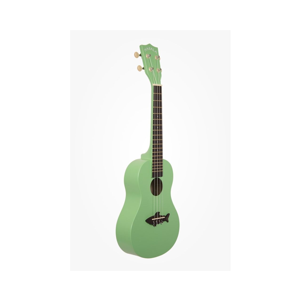 Makala Shark Concert Surf Green Vintage Finish, incl. Bag  - Concert Ukulele