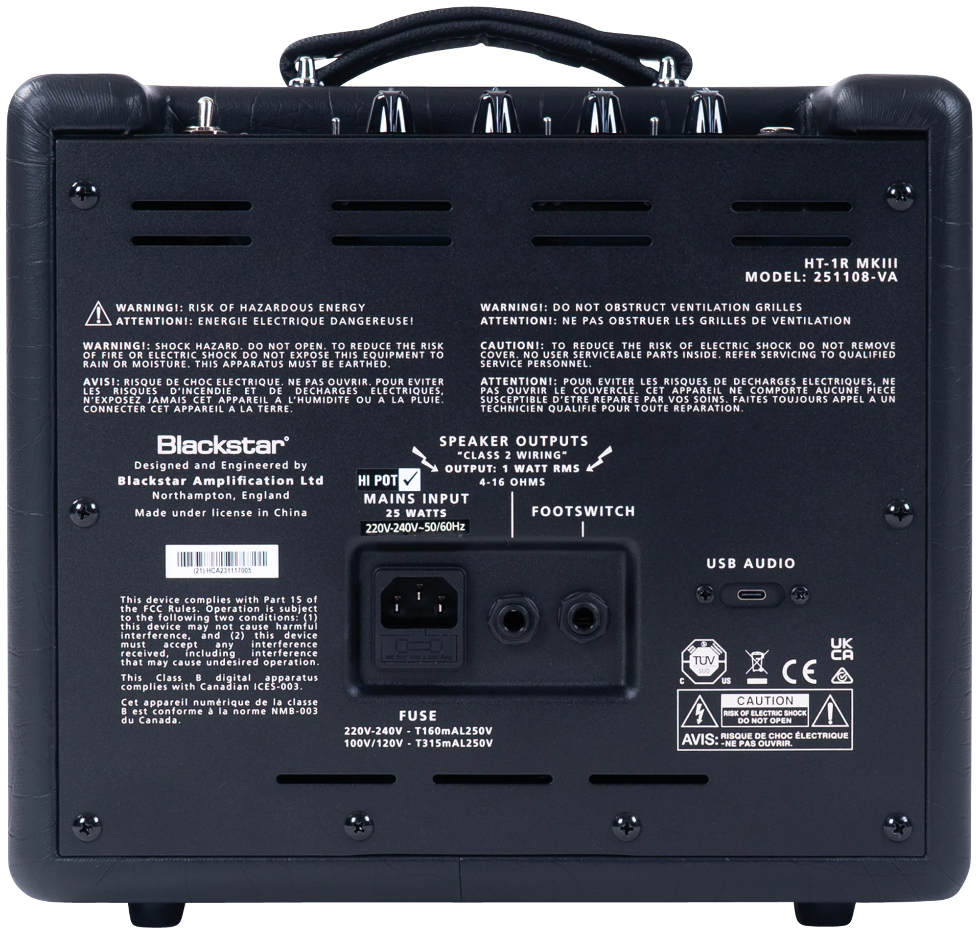 HT-1R MkIII E-Gitarrencombo 1W