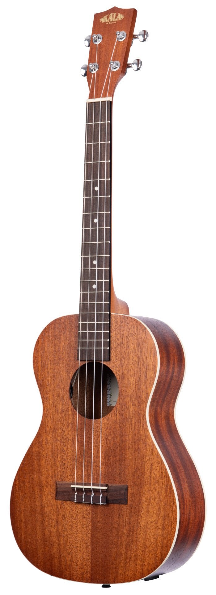 KA-BE Satin Mahogany Baritone Ukulele with EQ & Bag