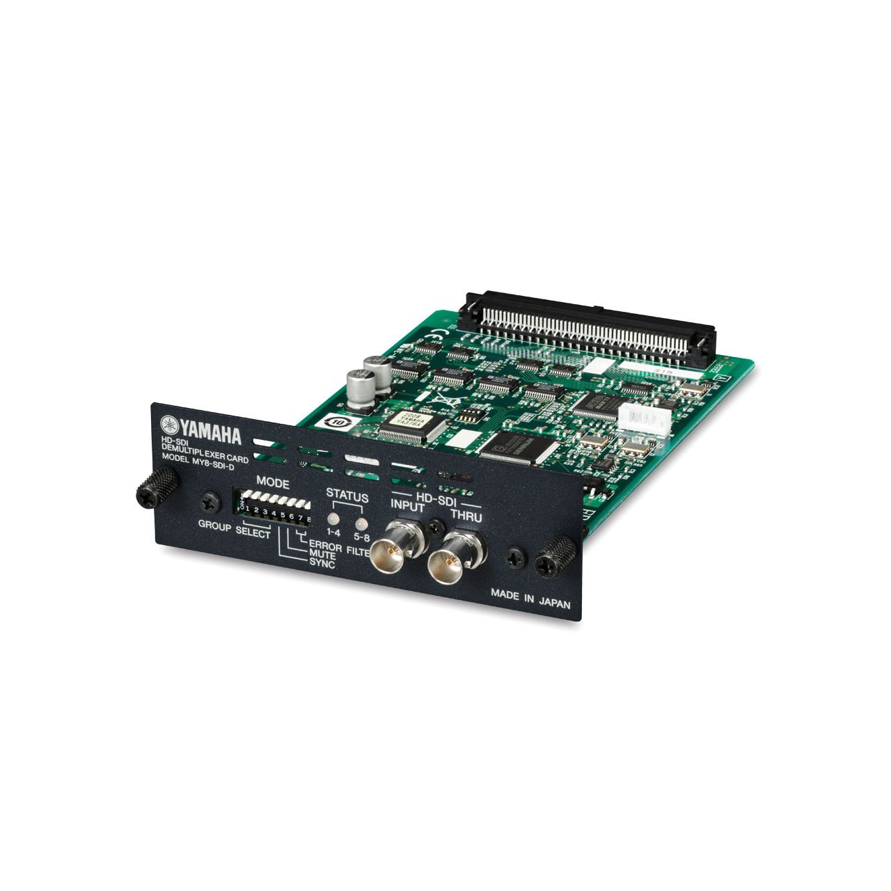 MY8-SDI-D 8-Channel HD-SDI De-embedder Interface Card