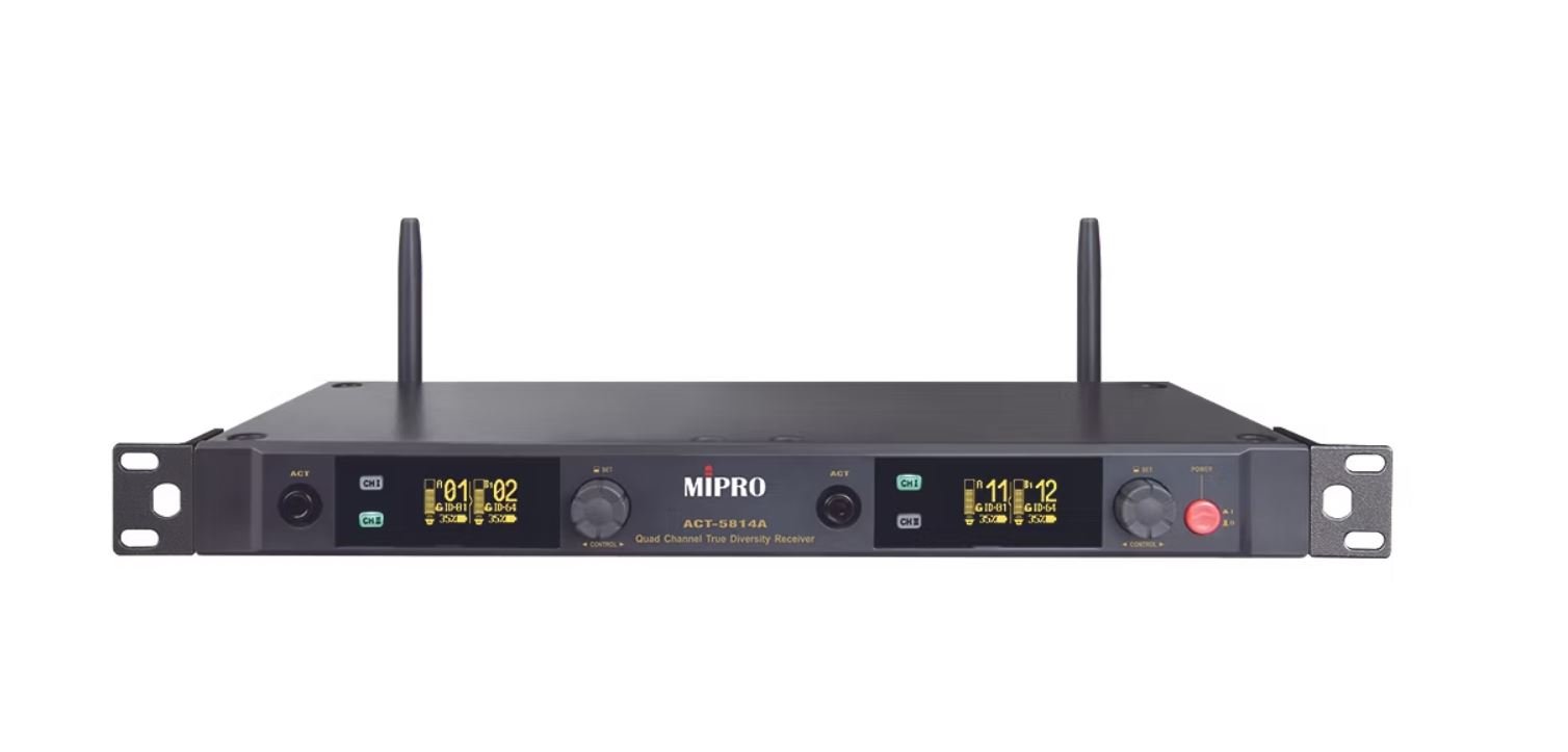 ACT-5814A - Digitaler 4-Kanal Funkempfänger 5,8Ghz 