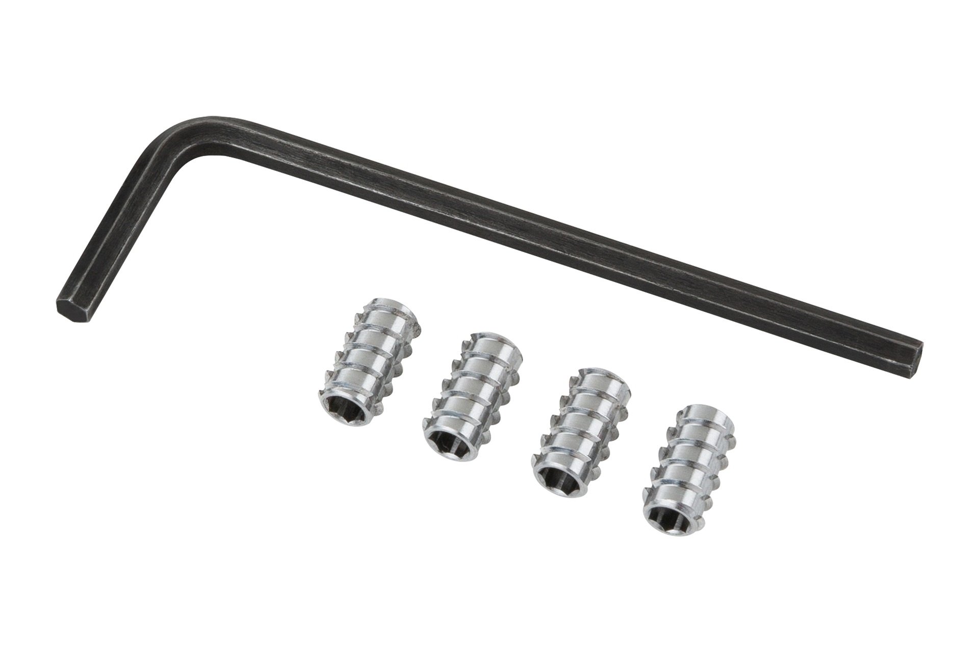 Self-tapping Threaded PU Mounting Insert, M 2,5 mm x 4,5 mm, 4 pcs.