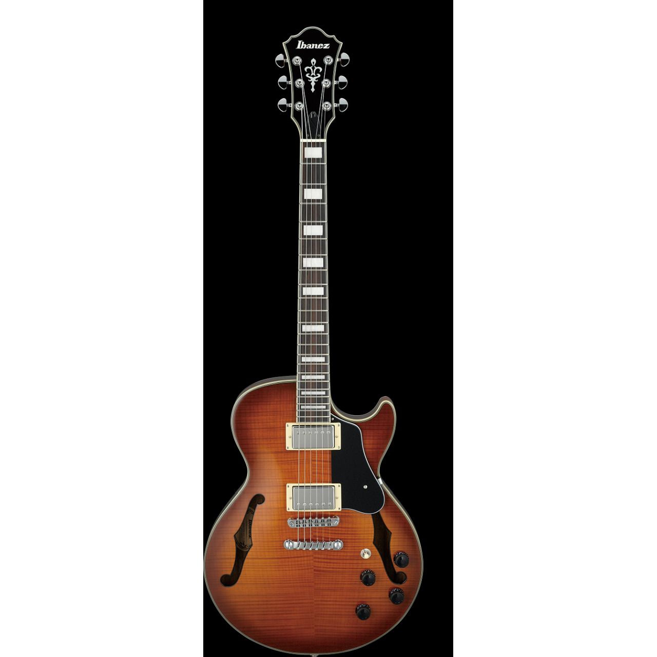 AGS73FM-VLS Halbresonanz E-Gitarre in Violin Sunburst