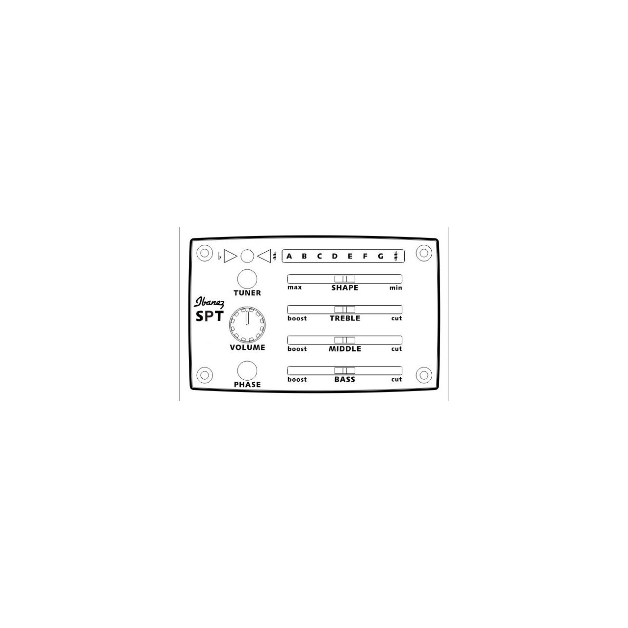 AWB50CE-LG Akustikbass