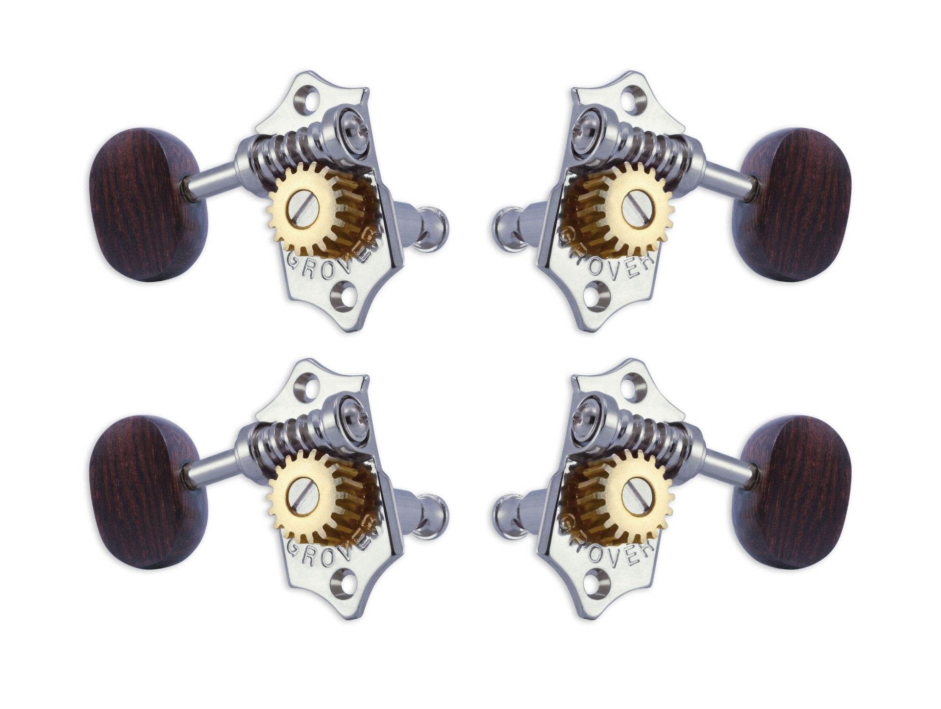 U98-18CR Sta-Tite Geared Ukulele Pegs 4  pcs. Chrome