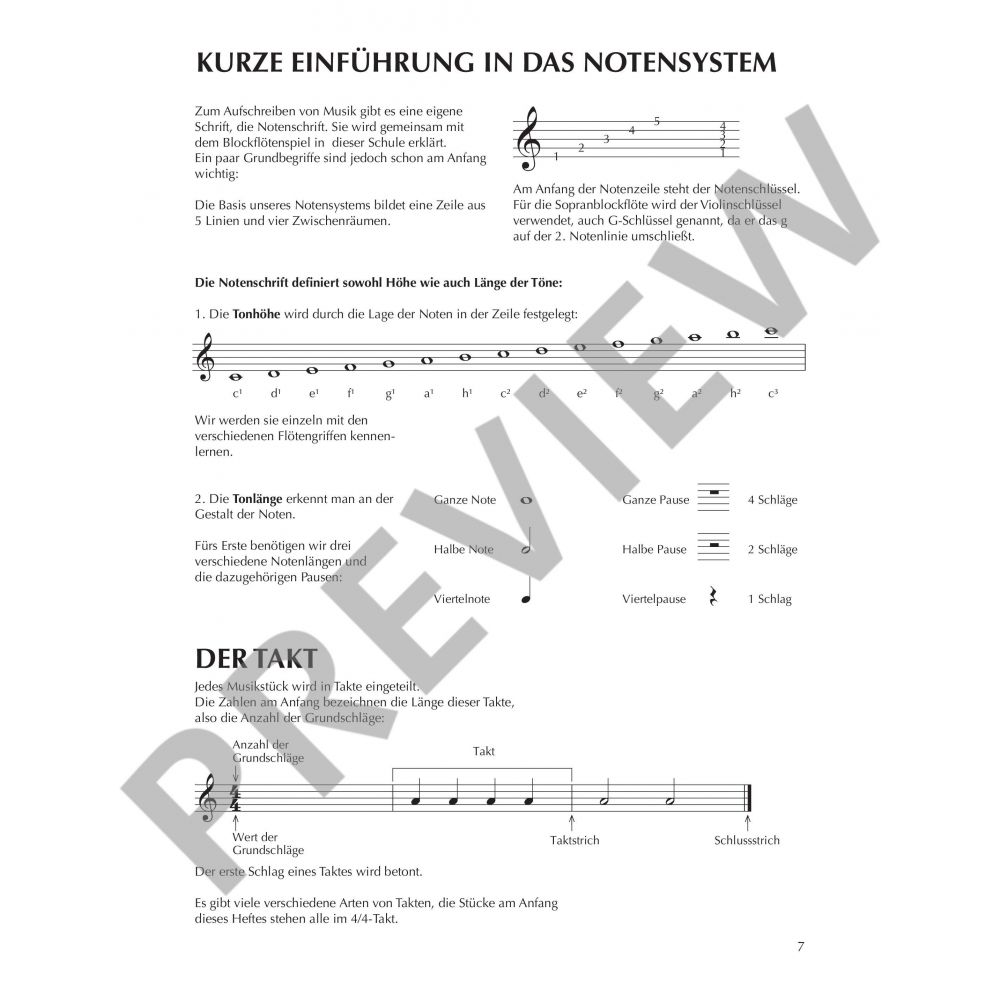 Blockflöte spielen - Mein schönstes Hobby Band 1 inkl. Online Audio