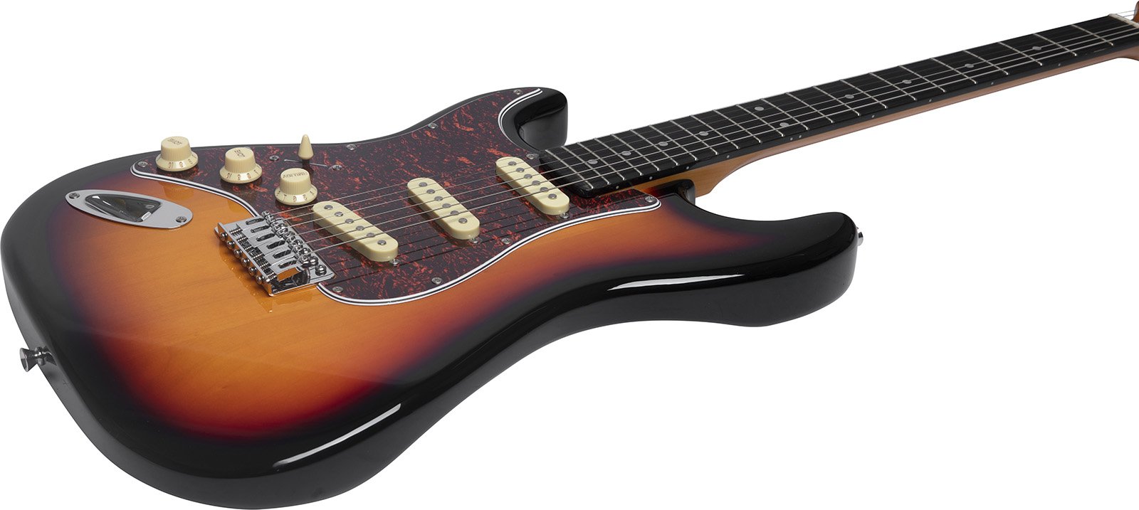 ST-300 Lefty E-Gitarre Sunburst