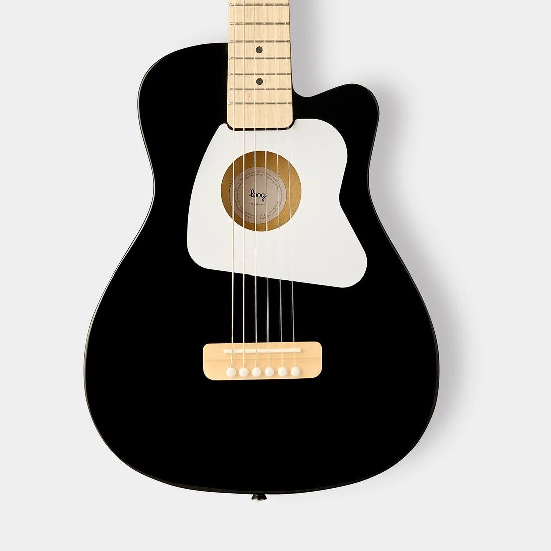 Pro Acoustic Guitar VI Black Kindergitarre