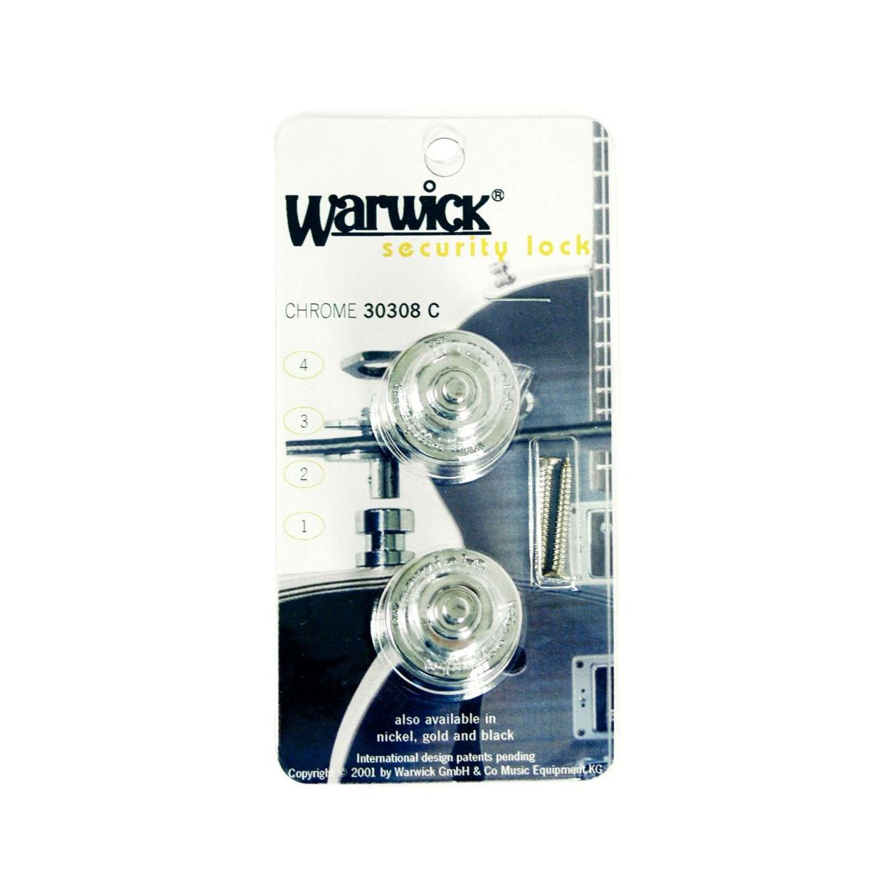 Security Straplocks Set - BK