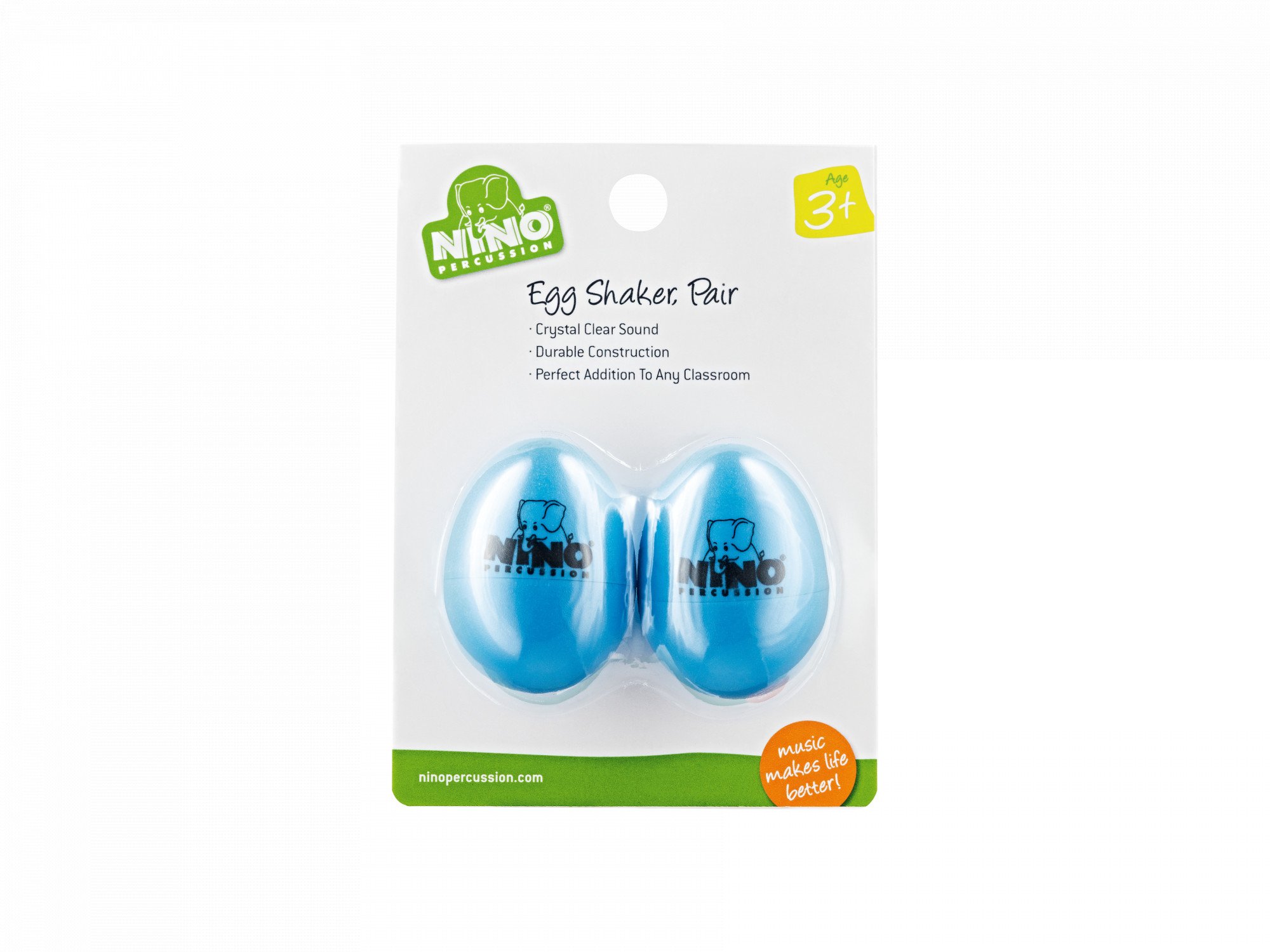 Egg Shaker Paar Blue