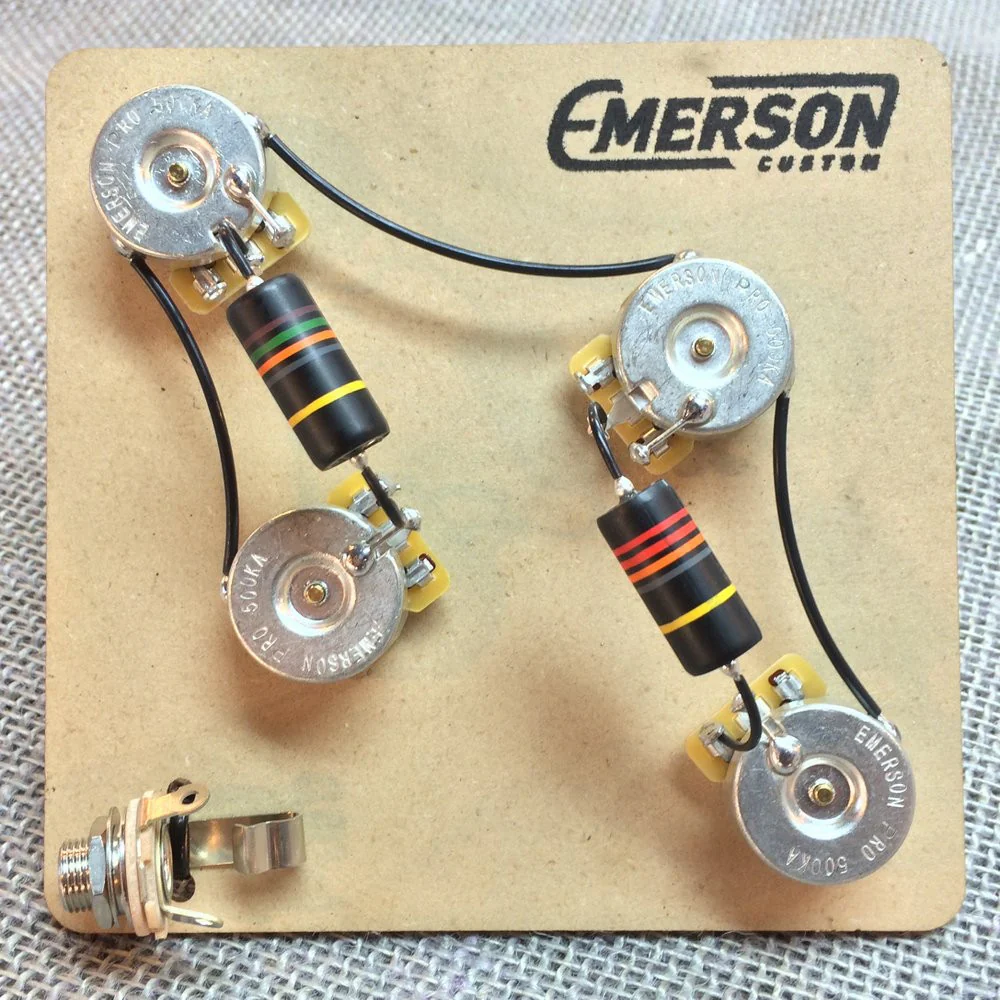 4-Knob Prewired Kit PRS Push Pull Pots (Tone Position)