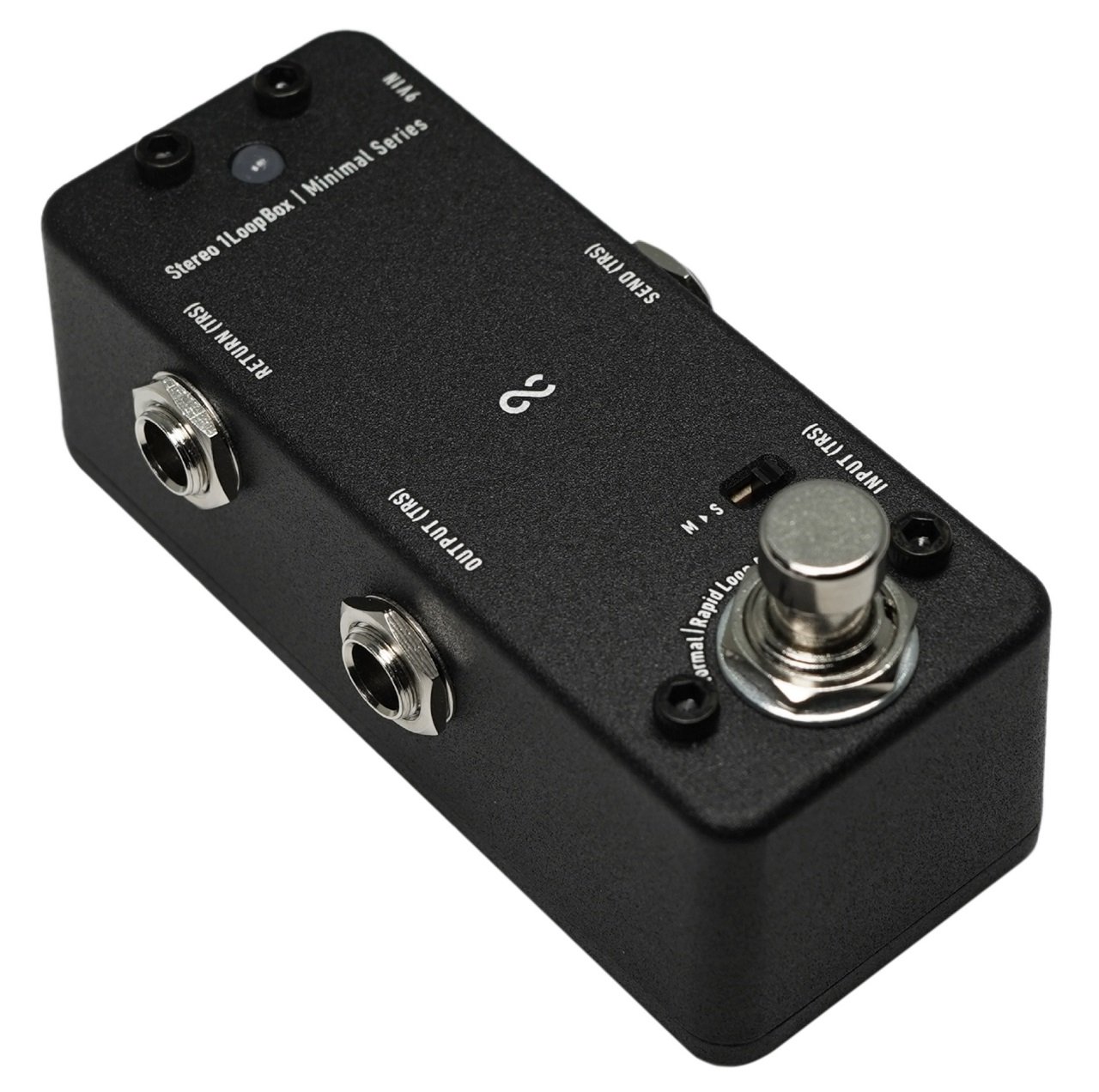 Minimal Series Stereo 1 Loop Box - True Bypass Looper