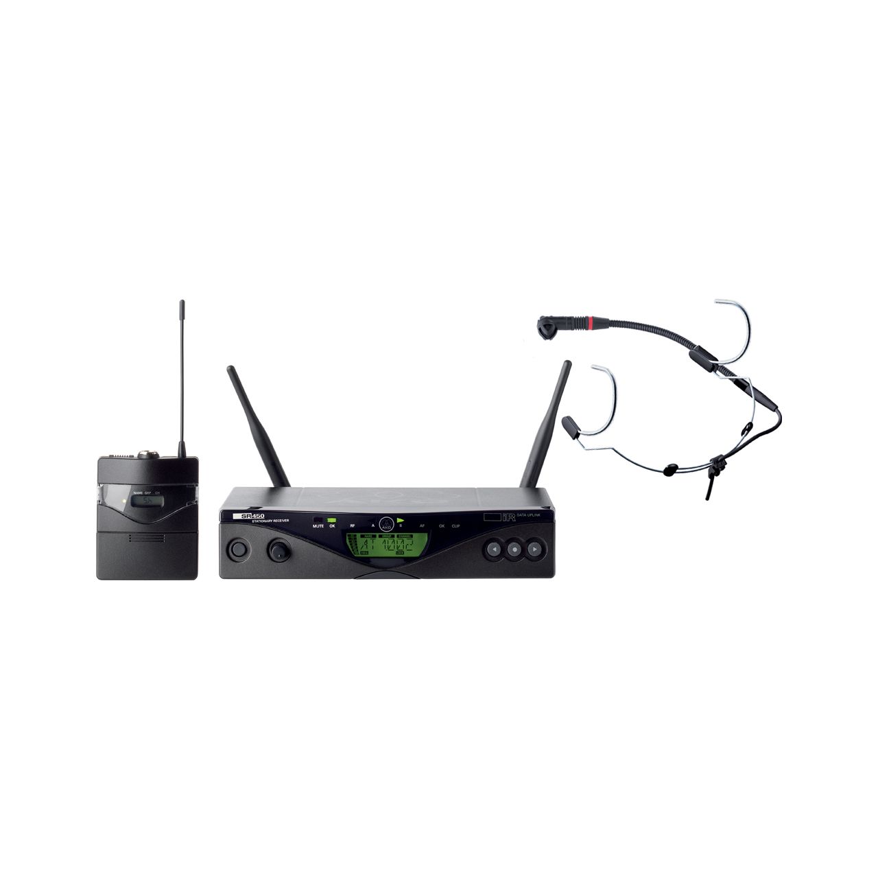 AKG WMS 450 Headset Set - Flexibles Drahtlosset mit Kopfbügelmikrofon 
