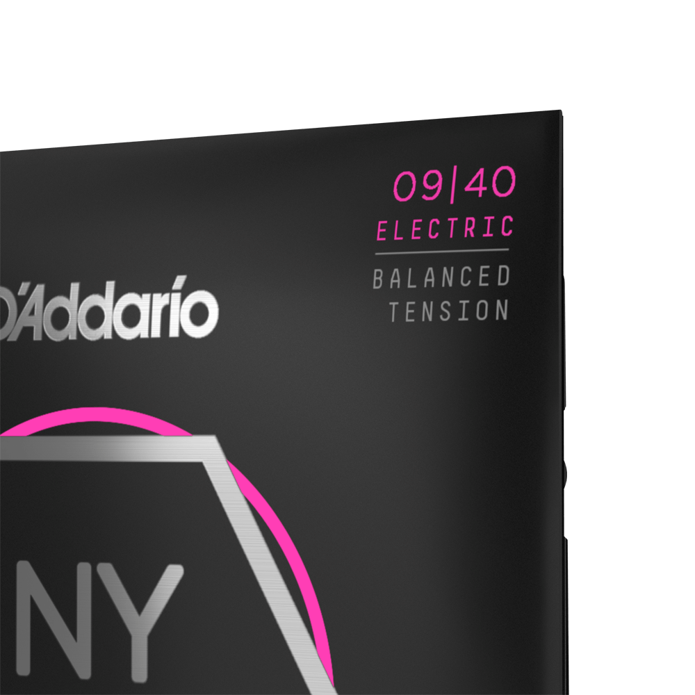 NYXL0940BT Nickel Wound Electric Guitar Strings, Balanced Tension Super Light, 09-40