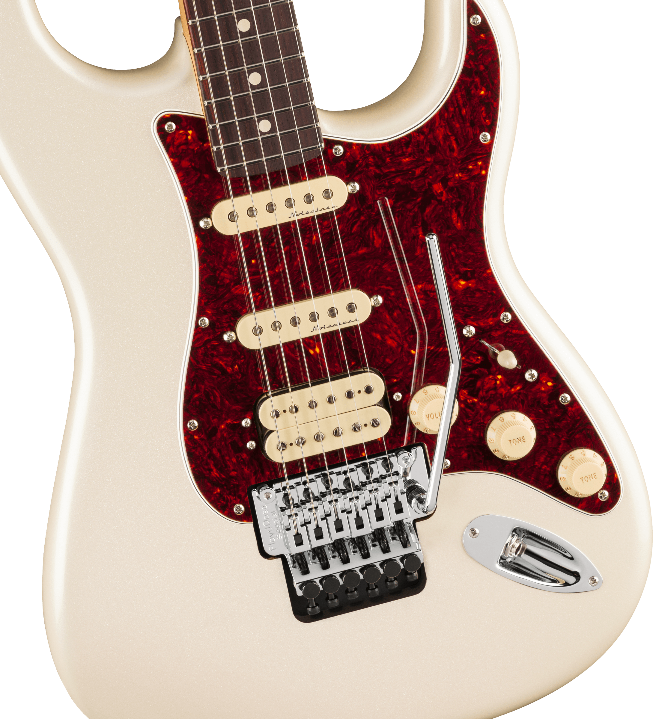 Player II Modified Stratocaster HSS Floyd Rose Olympic Pearl