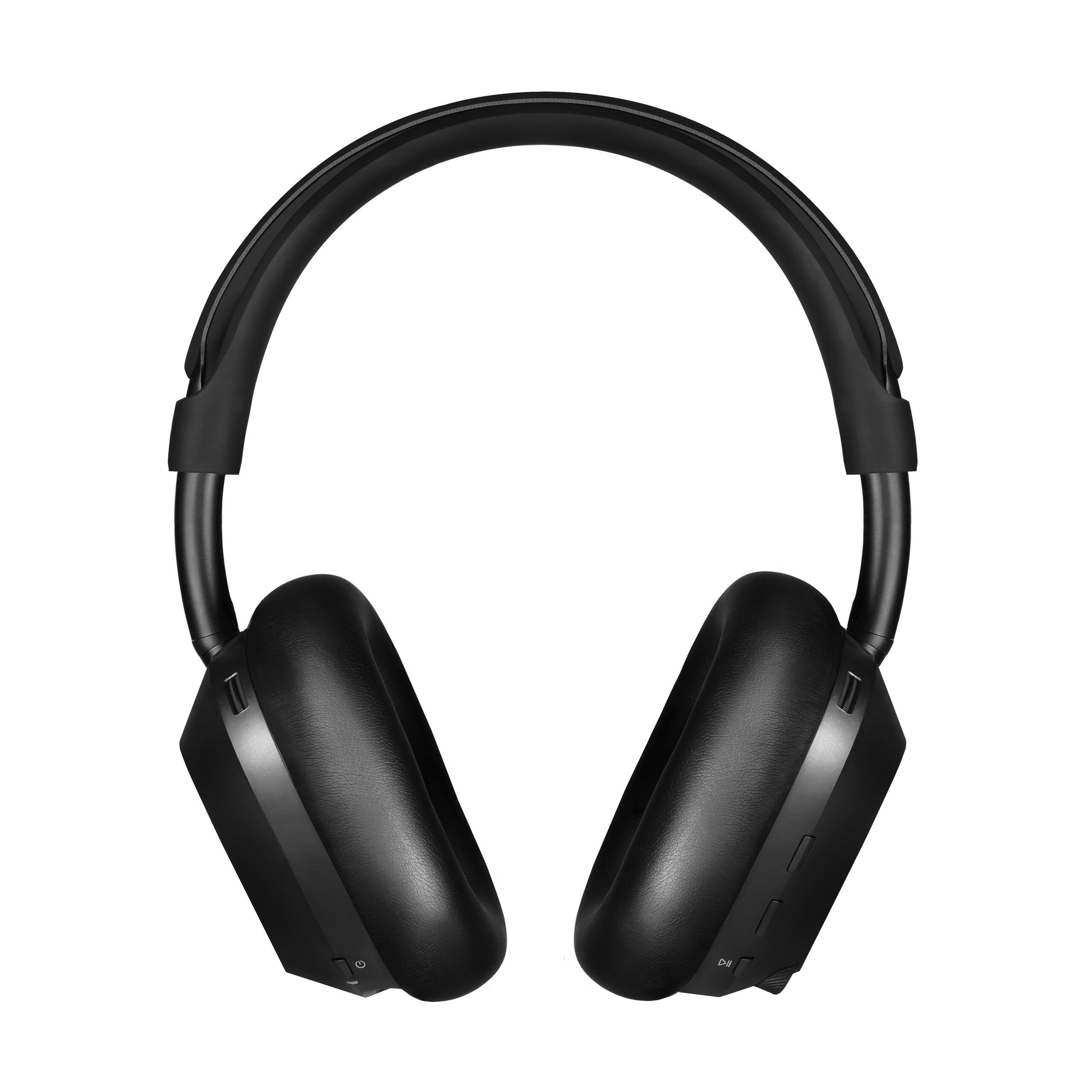 Over-Ear-Kopfhörer, Schwarz, Kabellos, Gepolsterte Ohrmuscheln, Kopfbügel