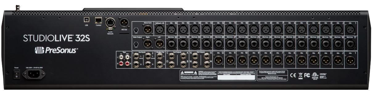 StudioLive® 32S Digital Console Mixer