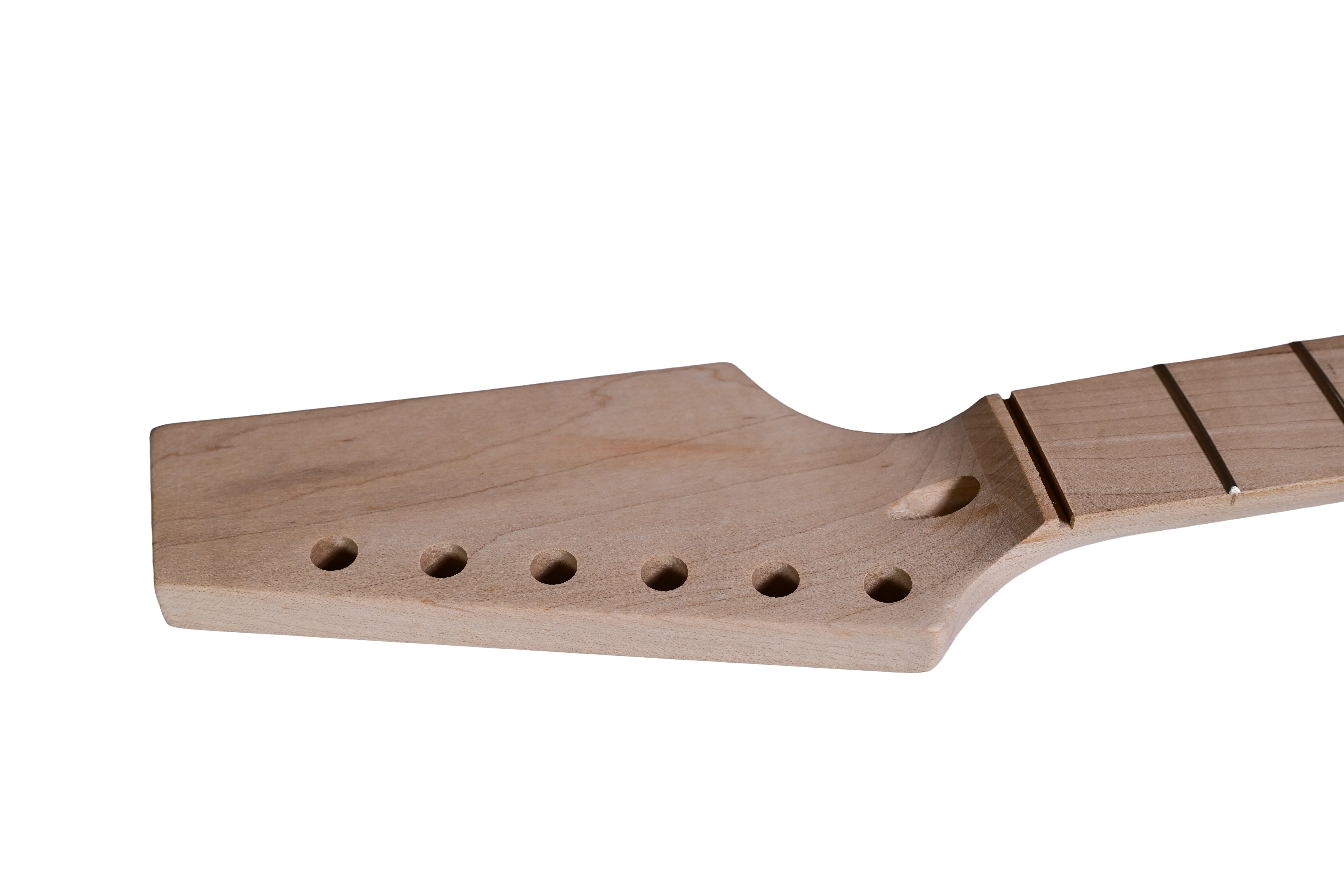 Neck ST-Style Maple 21 Frets Paddle Head 9.5" Radius Double Action Trussrod