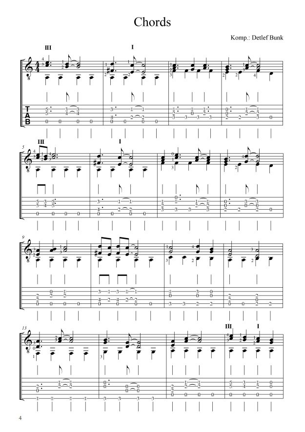 Abracadabbra - leichte bis mittelschwere Spielstücke für Gitarre