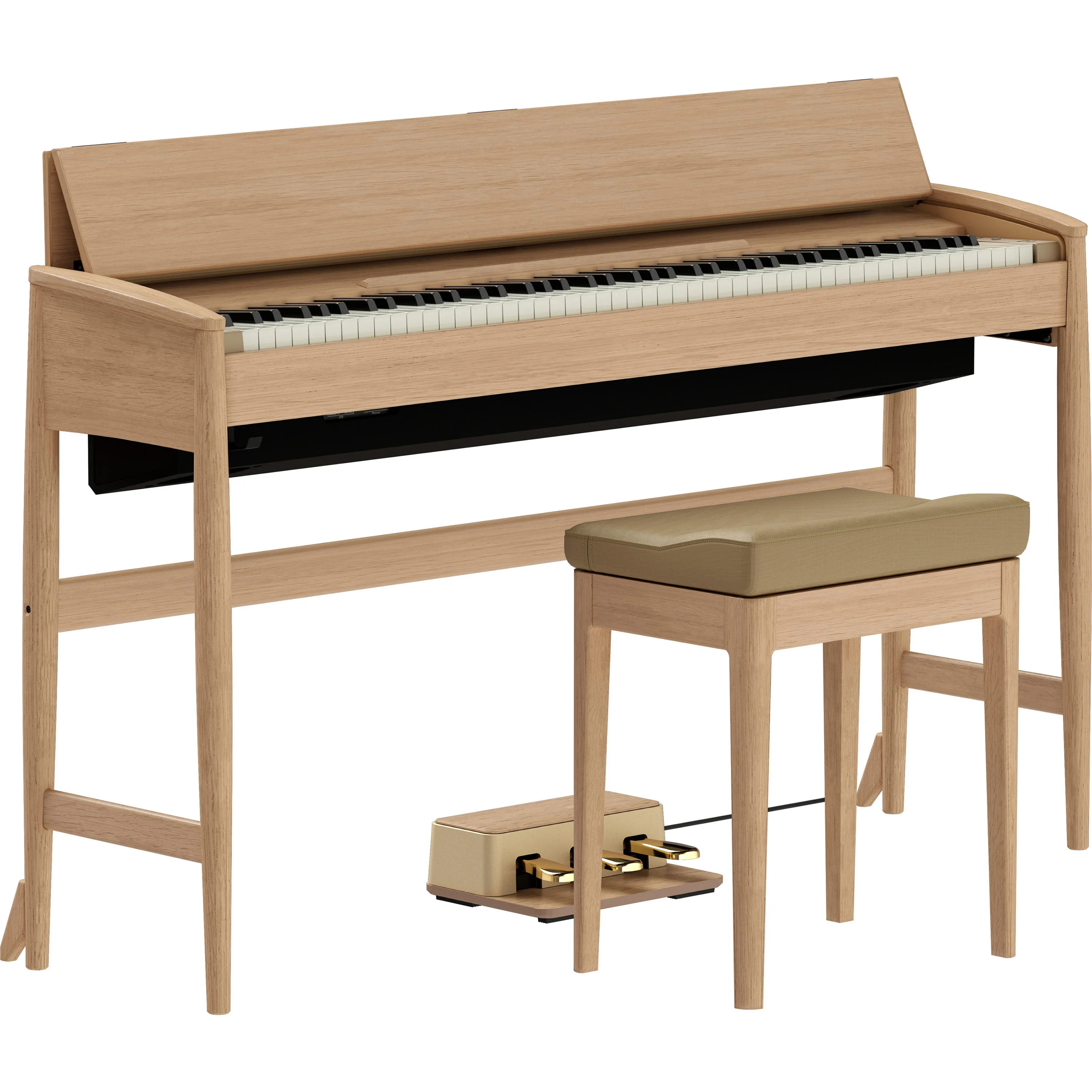 Roland Kiyola KF-20 Pure Oak Dreiviertelansicht: ¾ Perspektive