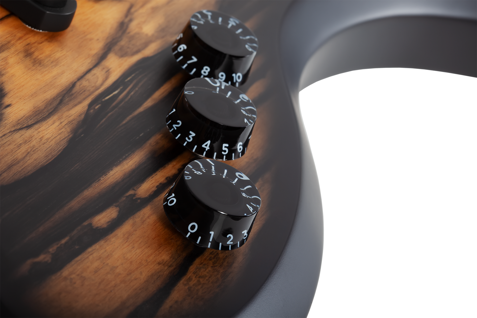 Wrathmaker Pale Moon Ebony Black Burst