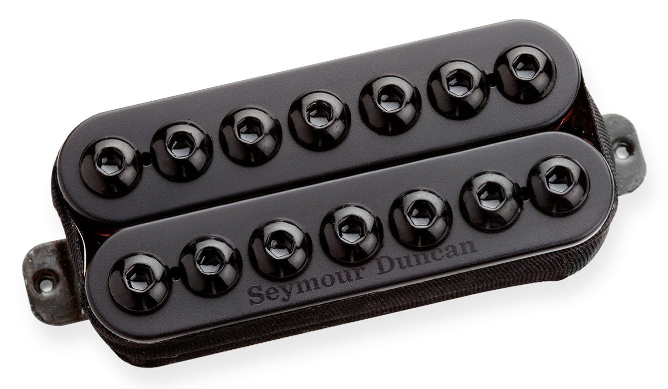 SH-8n - Invader Neck Humbucker, 8-String, Passive Mount - Black