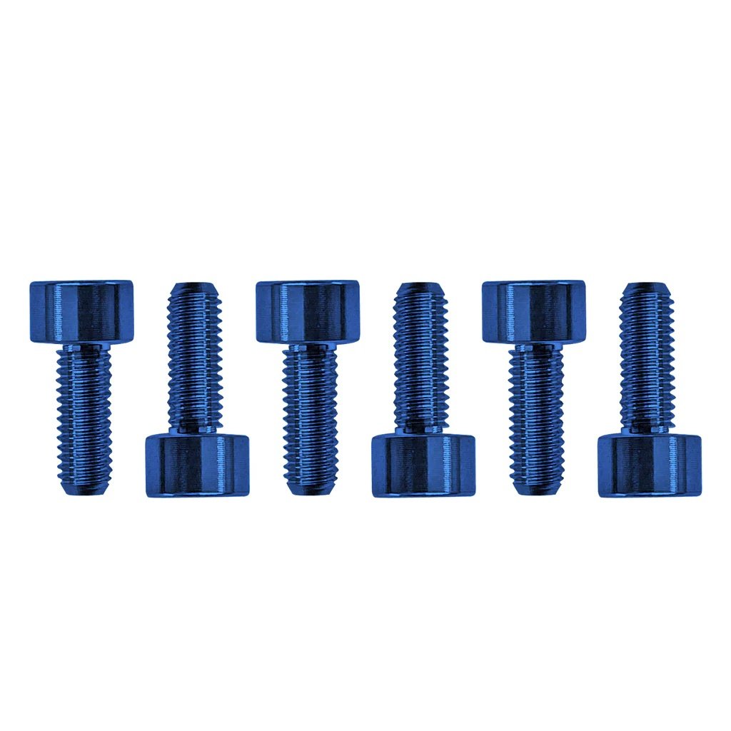 FROSMSBLP Color Stainless Steel Saddle Mounting Screws Blue