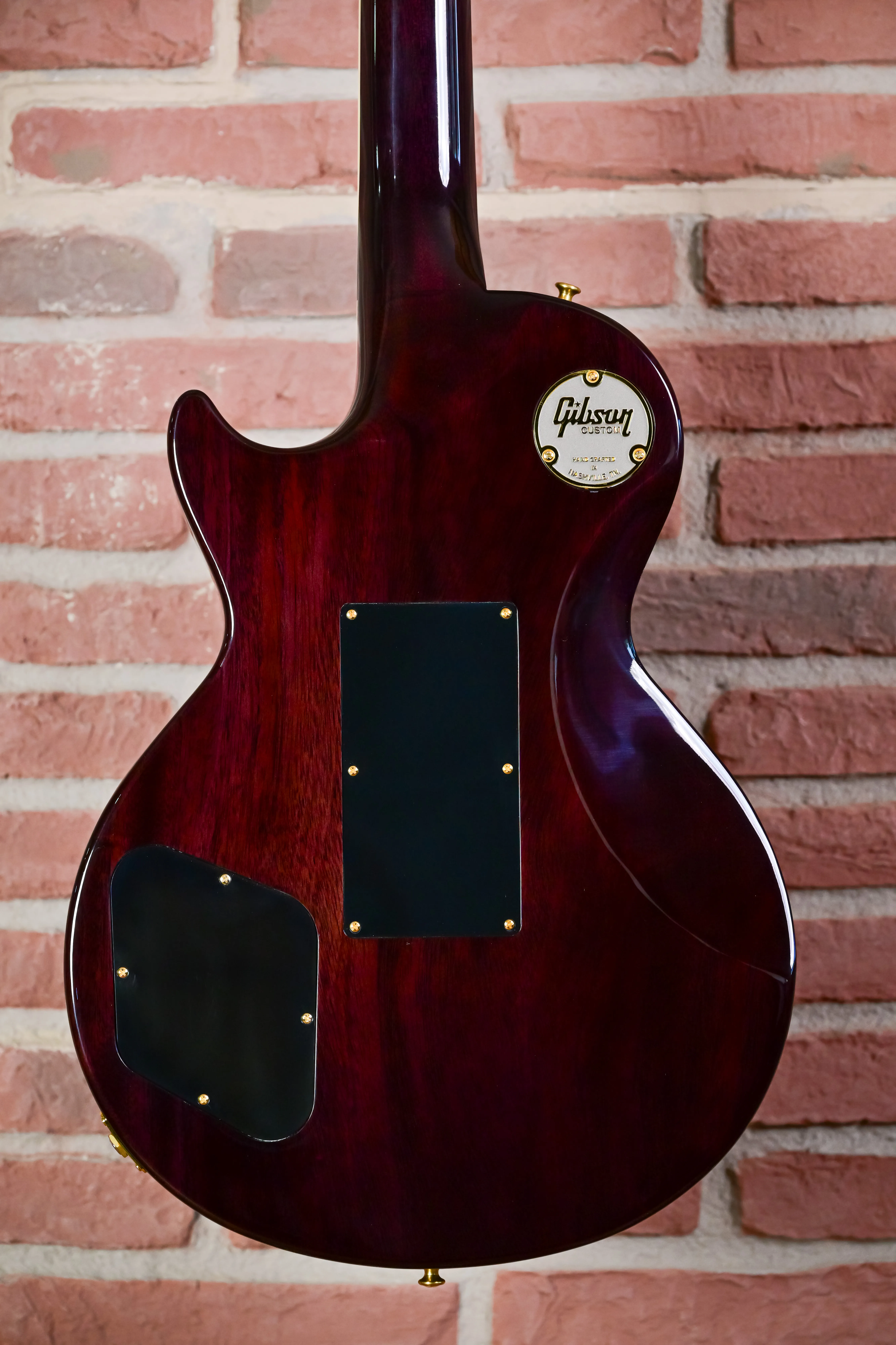 Les Paul Axcess Standard Tri Berry Burst Floyd Rose Gold Hardware Custom Shop