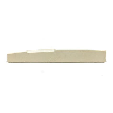 TUSQ PQ-9201-00 - Acoustic Guitar Saddle, Flat, Compensated, B&G