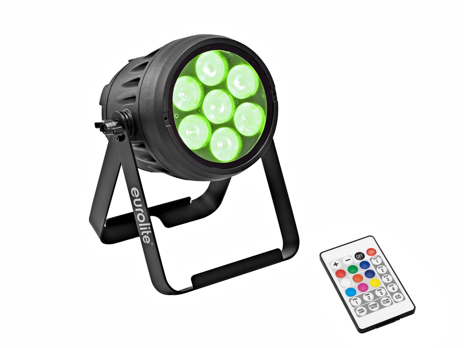 LED IP PAR 7x10W RGBL Spot