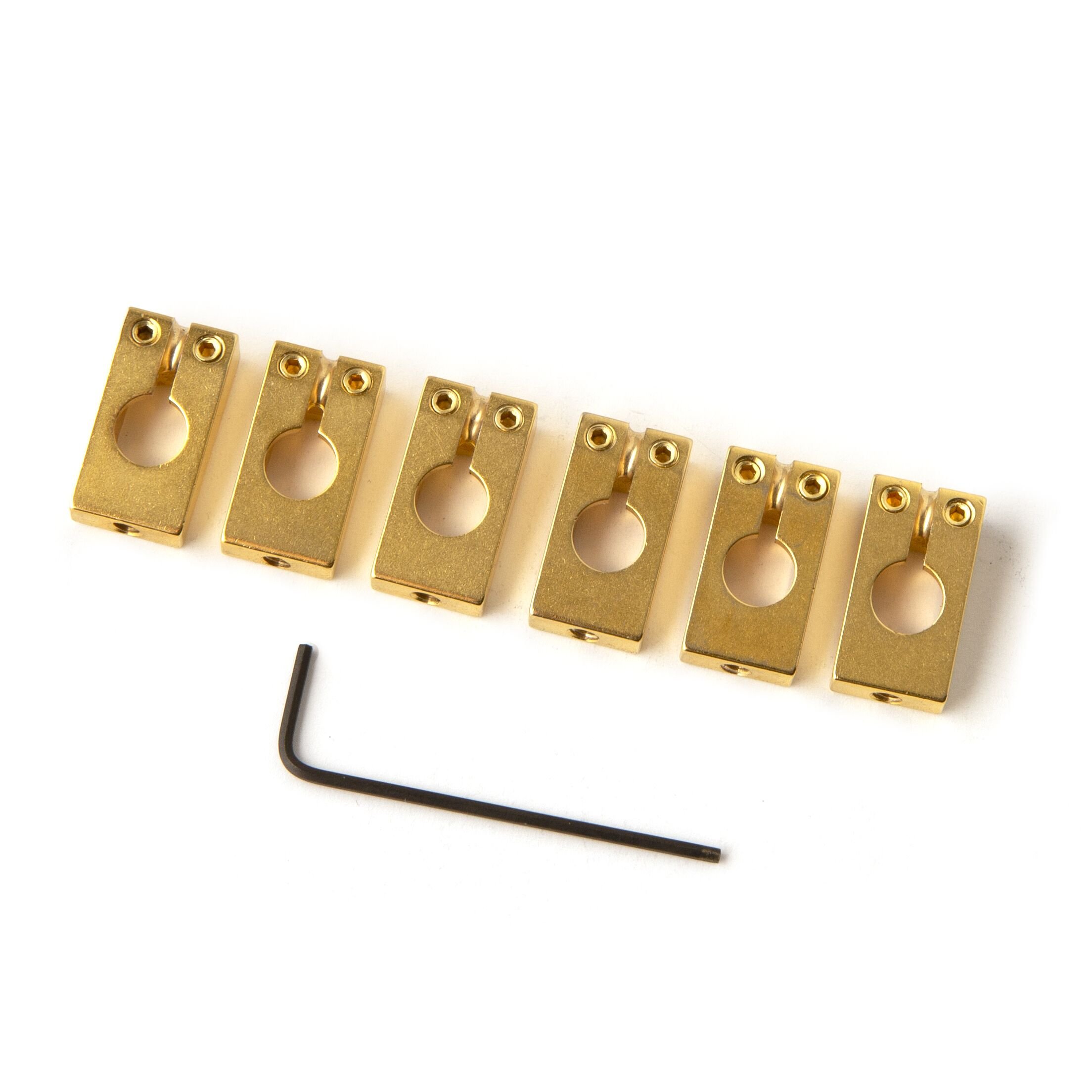 Tremolo Saddles (Core - set of 6), Gold