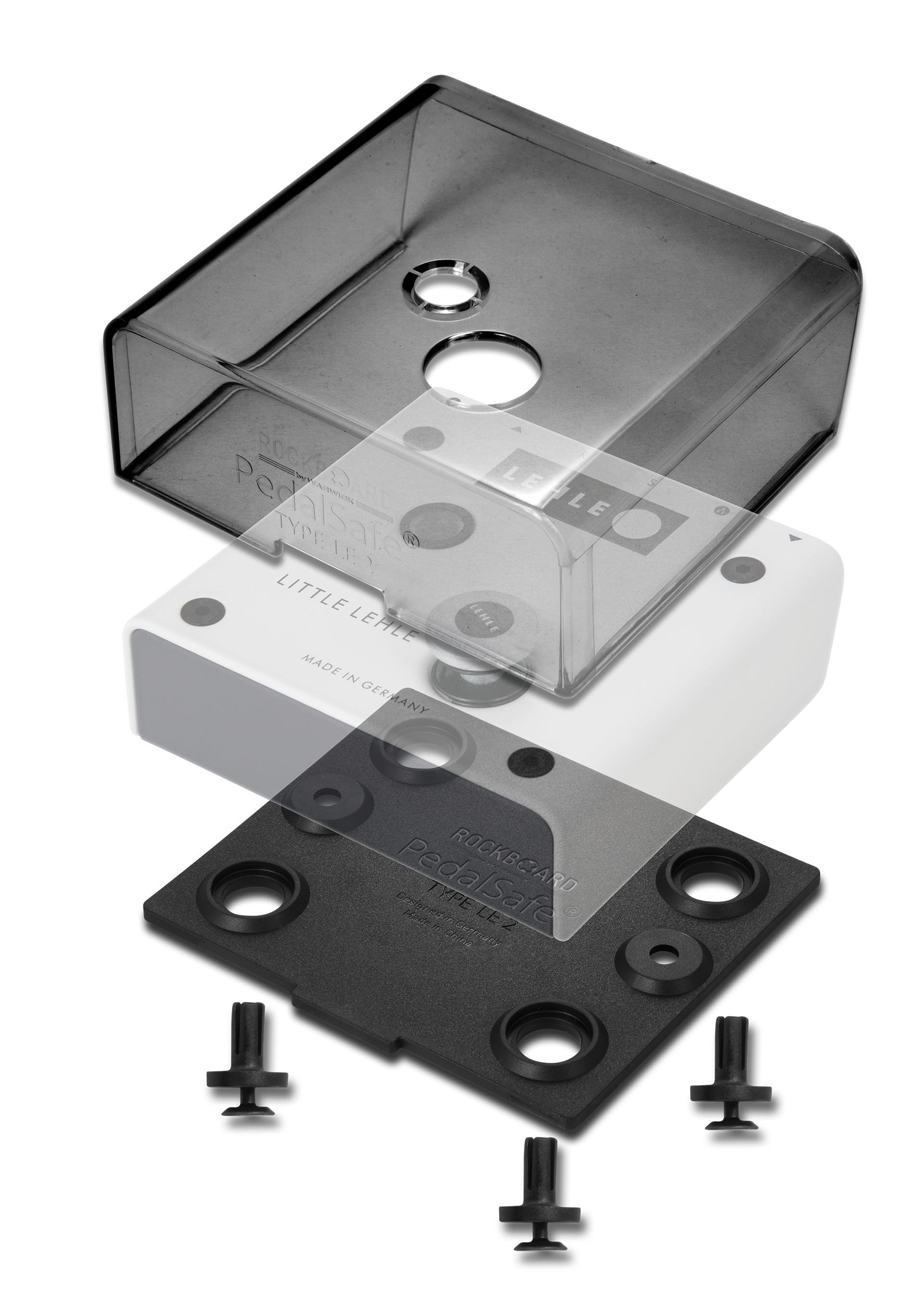 PedalSafe Type LE2 - Protective Cover and Universal Mounting Plate