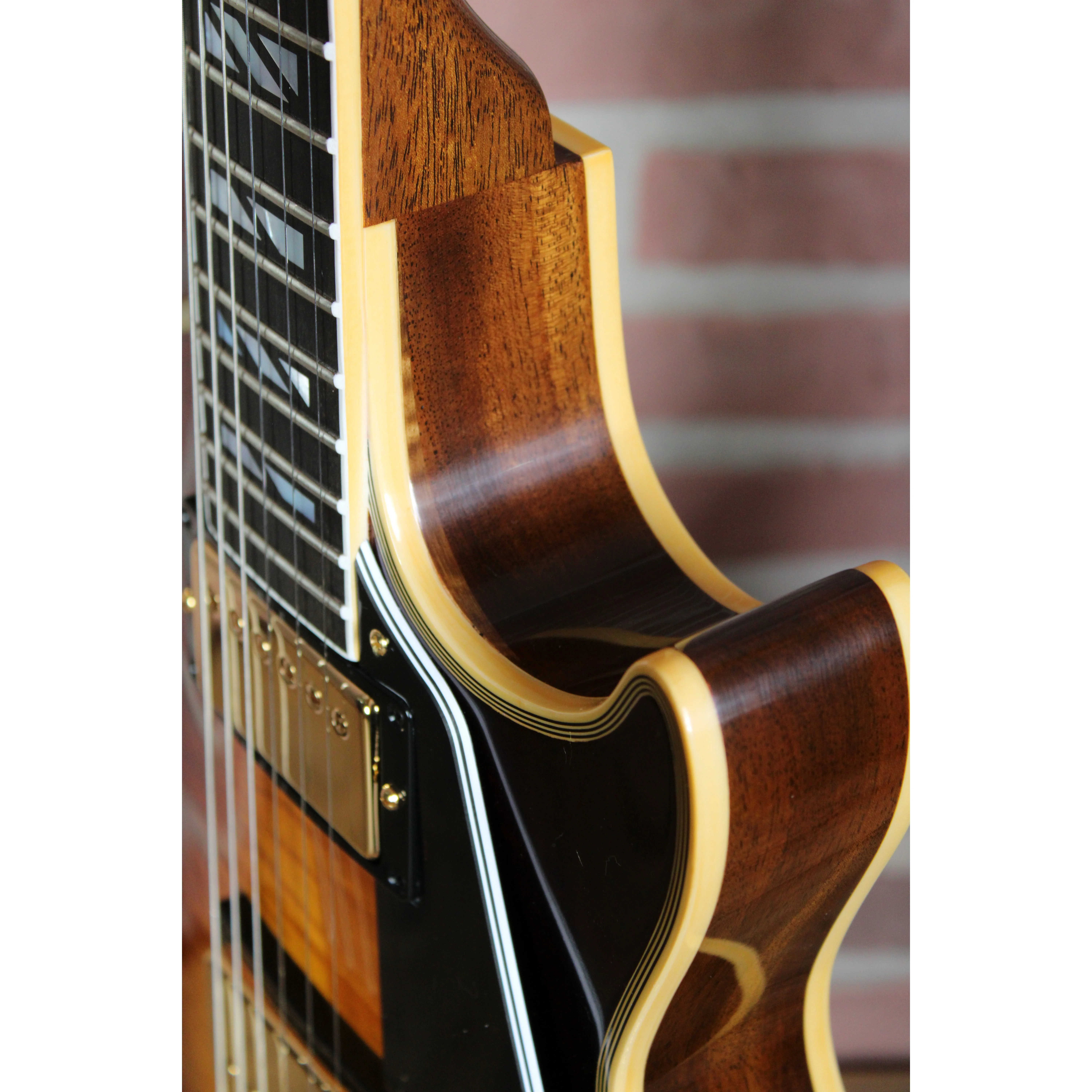 68 Les Paul Custom Tobacco Burst VOS AAA Top