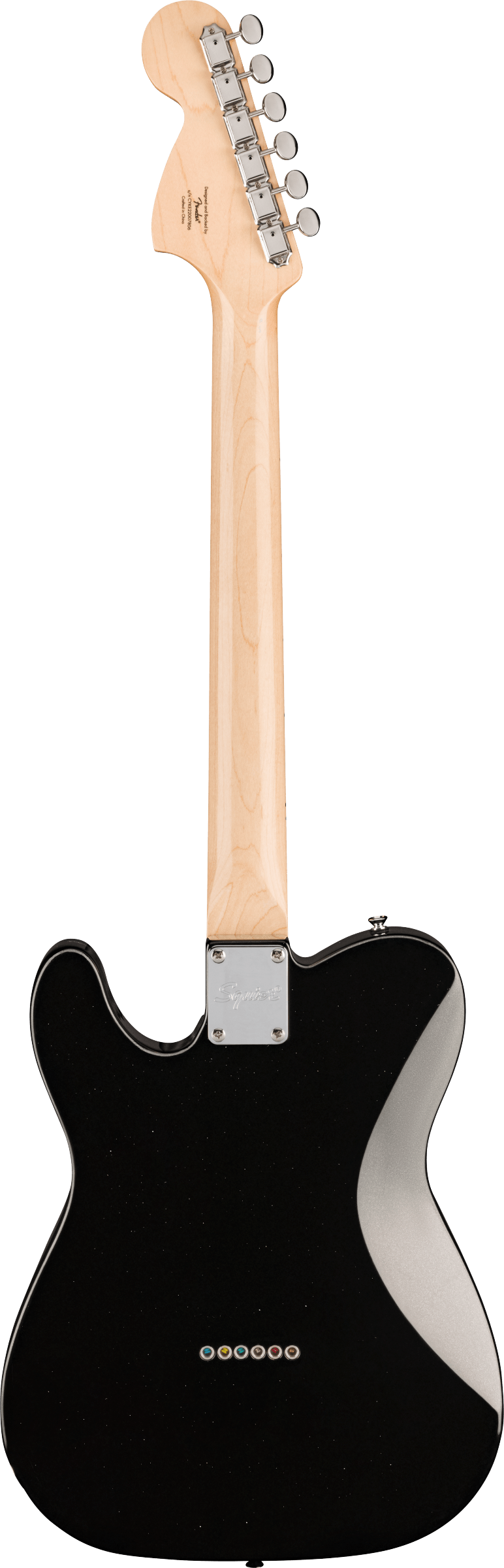 Paranormal Esquire® Deluxe, Maple Fingerboard, Black Pickguard, Metallic Black