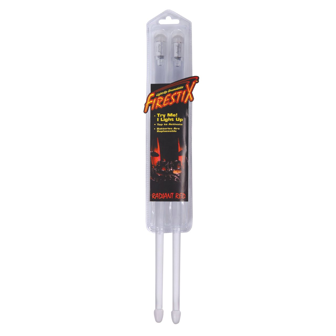 Firestix Drumsticks Screaming Green