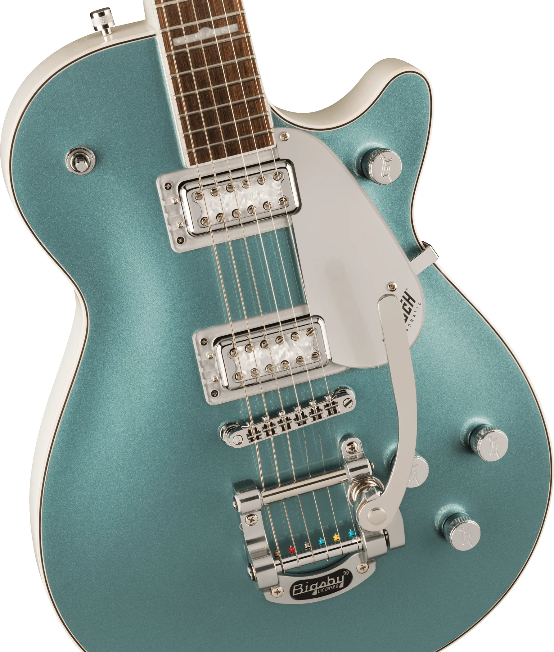 G5230T-140 Electromatic® 140th Double Platinum Jet™ with Bigsby®, Two-Tone Stone Platinum/Pearl Plat