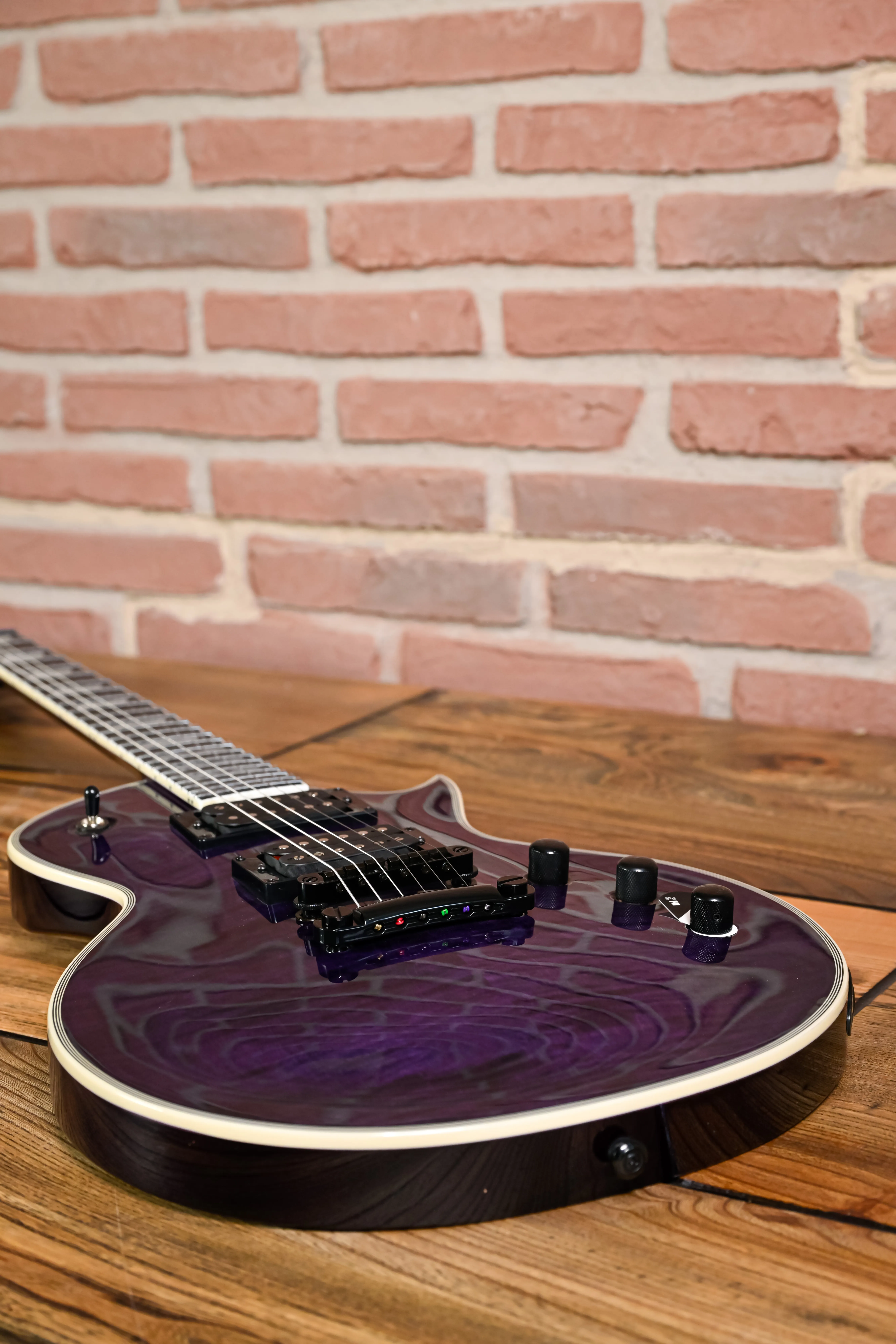 EC-1000 FMSTP Flamed Maple See Thru Purple E-Gitarre