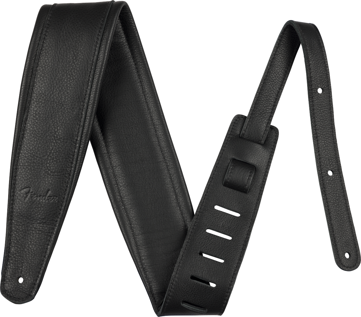 Premium Leather Strap Black