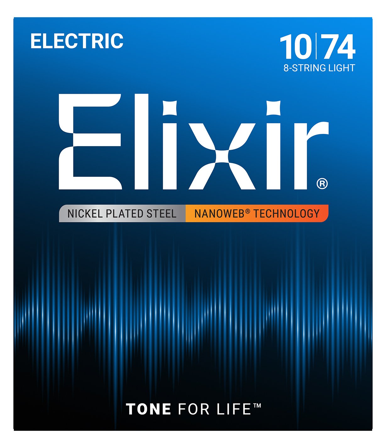 12062 Nanoweb Electric 8-String 10-74 Light