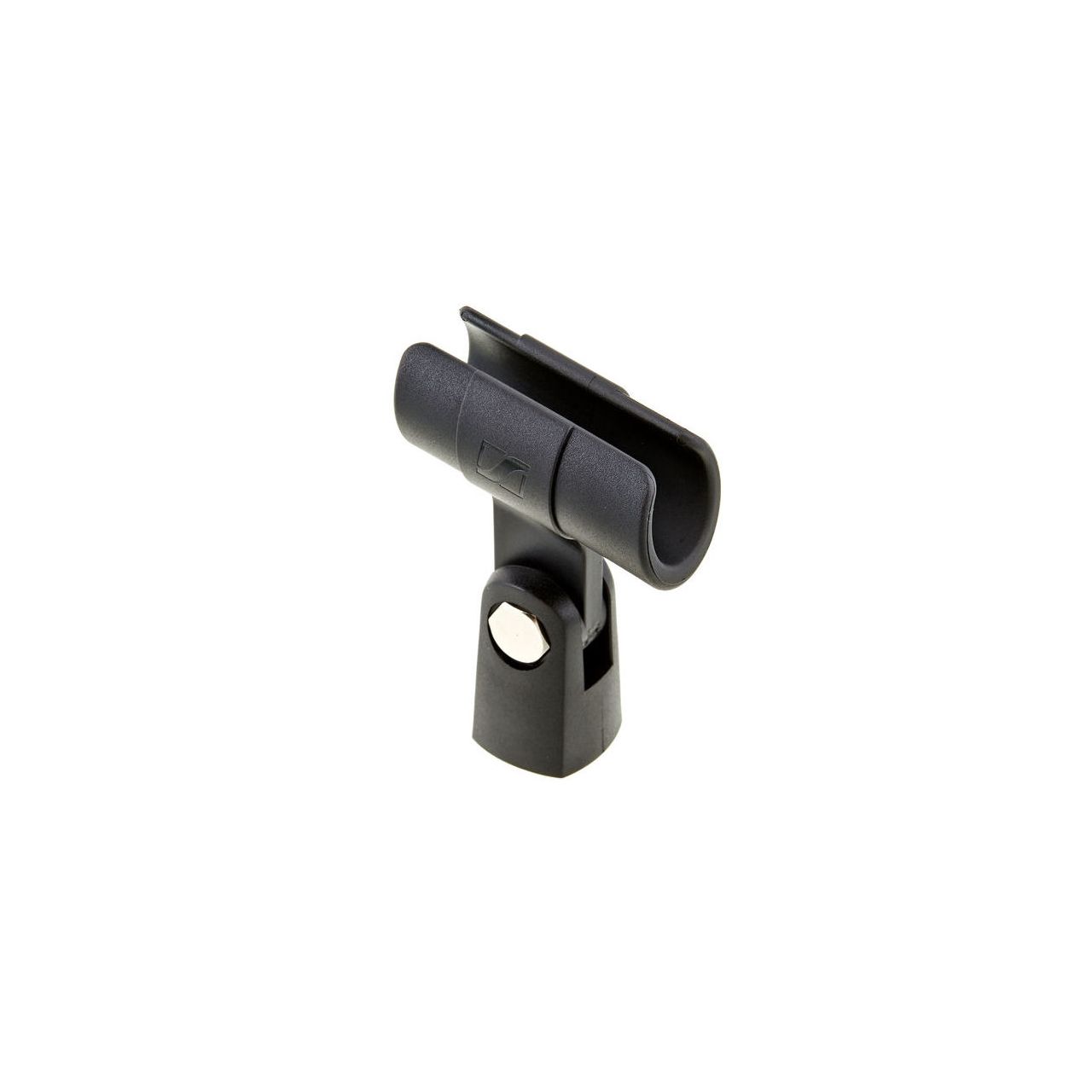 MZQ 100 - Mikrofonklammer für Mikrofone mit Ø 19-22 mm, 3/8" / 5/8" / 1/2"-Stativgewinde, schwarz