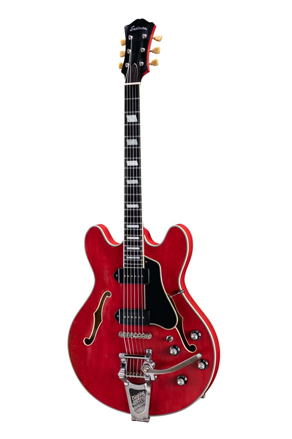 T64/TV-RD Thinline Hollowbody Gitarre